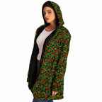 Christmas Camo Microfleece Cloak