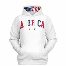 Load image into Gallery viewer, America RWB Ladies Hoodie
