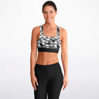 Pile of Skulls Padded Sports Bra
