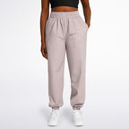 Ladies Faded Pink Fashion Dance Sweatpants