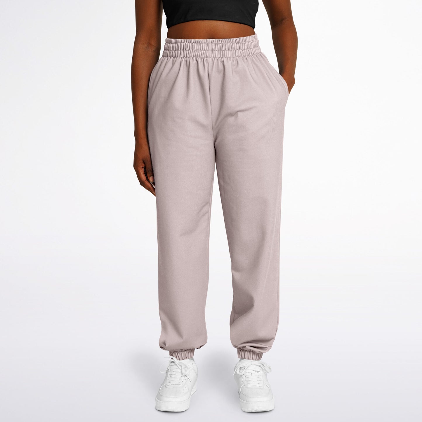 Ladies Faded Pink Fashion Dance Sweatpants