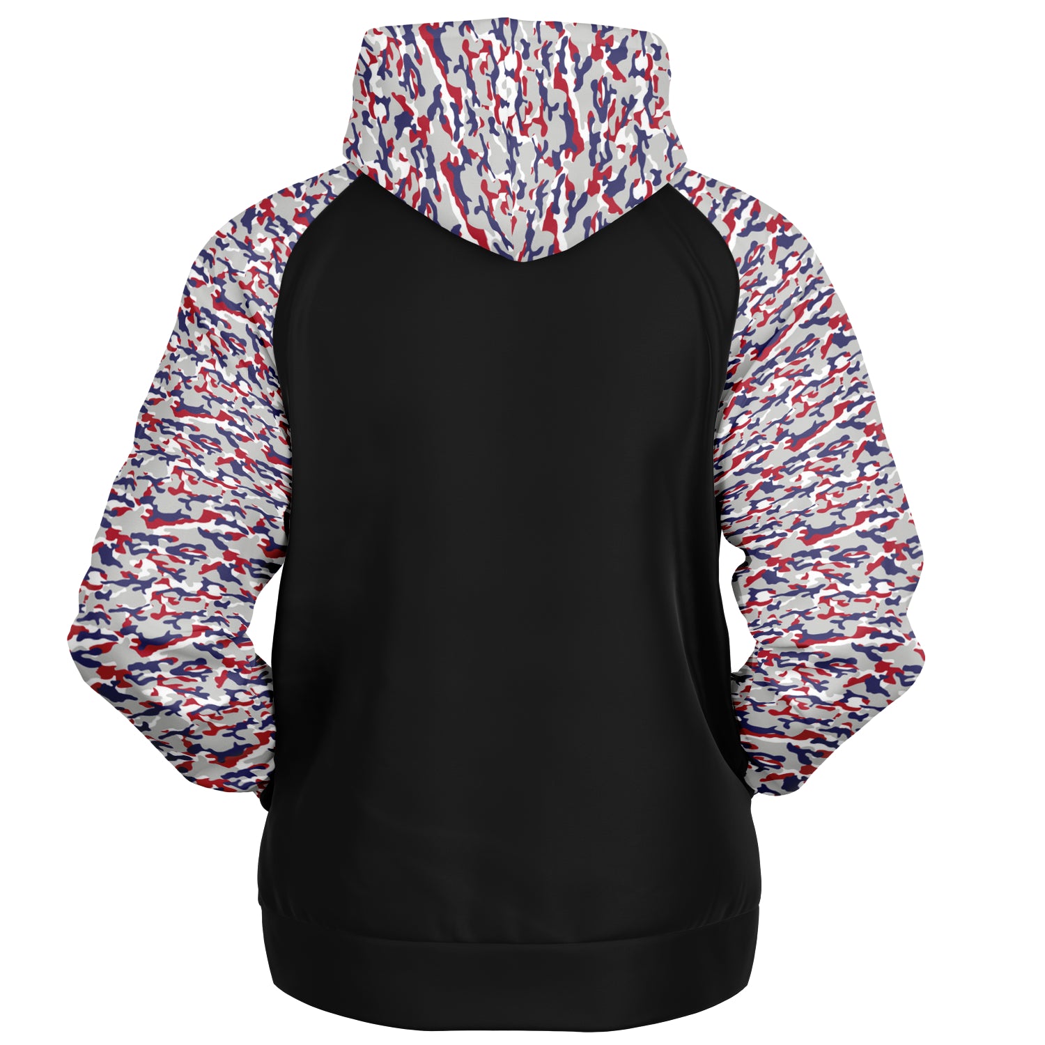 Patriot Camo Ladies Raglan Hoodie