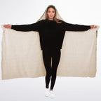 Tree Branch Camouflage Hooded Blanket Sherpa