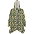 Forest Camouflage Microfleece Cloak