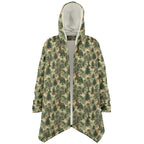 Forest Camouflage Microfleece Cloak
