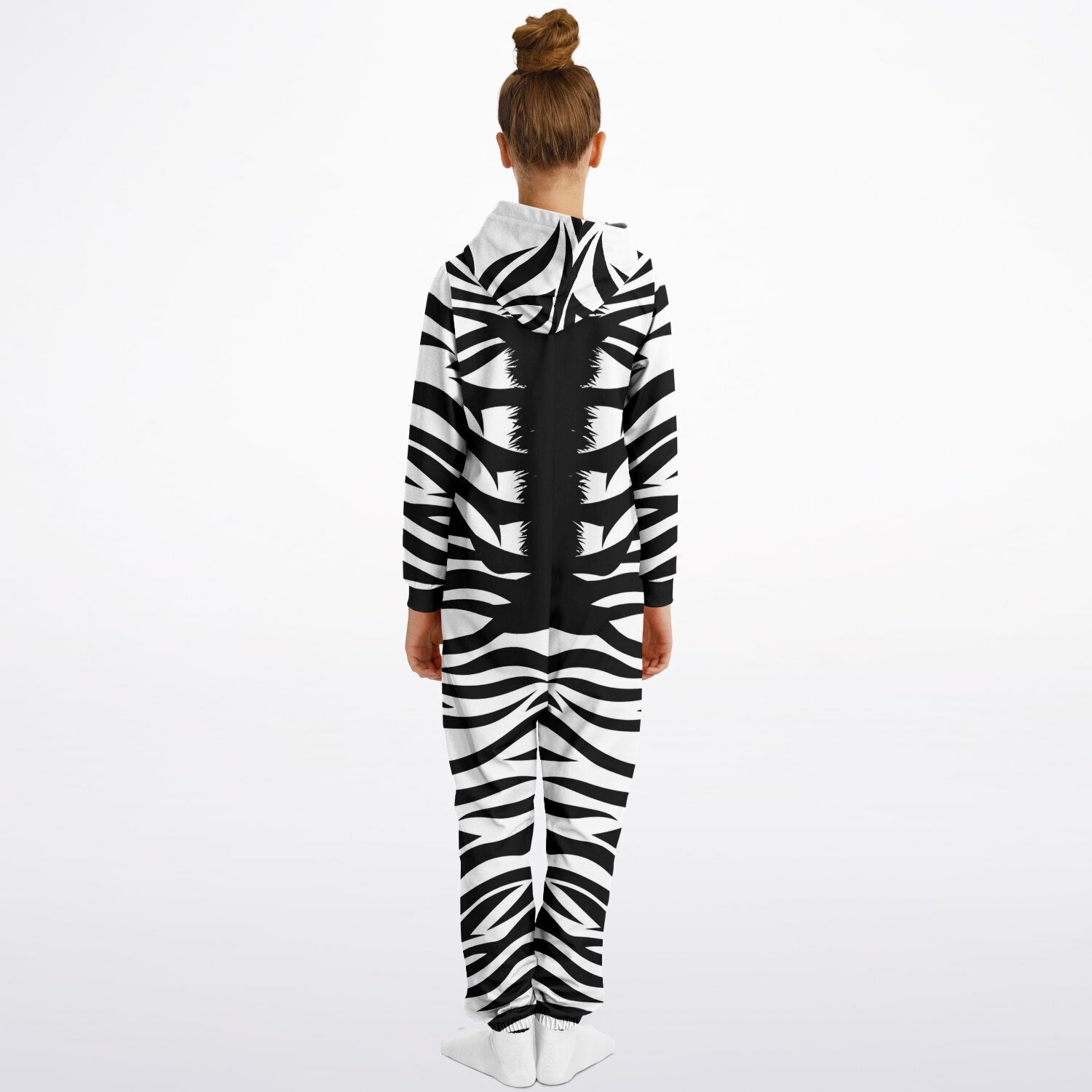 Kids Unisex Zebra Jumpsuit