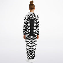 Load image into Gallery viewer, Kids Unisex Zebra Jumpsuit
