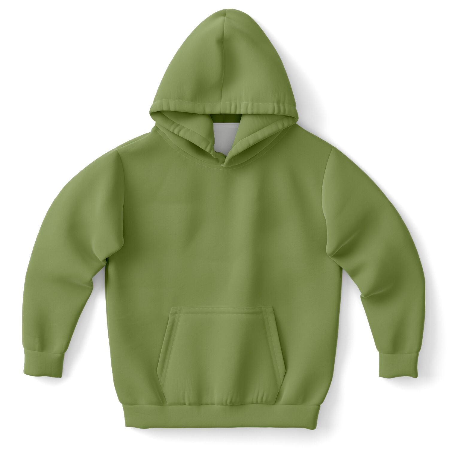 Moss Green Fashion Kids Hoodie