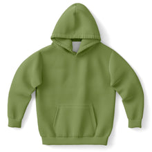 Load image into Gallery viewer, Moss Green Fashion Kids Hoodie
