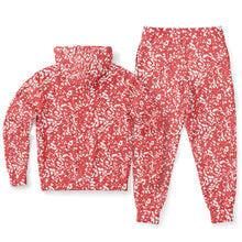 Load image into Gallery viewer, Unisex Adult Red Composition Notebook Costume Hoodie &amp; Jogger set

