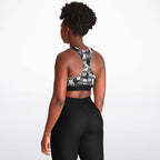 Pile of Skulls Padded Sports Bra