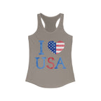 Love USA Women's Racerback Tank