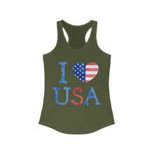 Load image into Gallery viewer, Love USA Women&#39;s Racerback Tank
