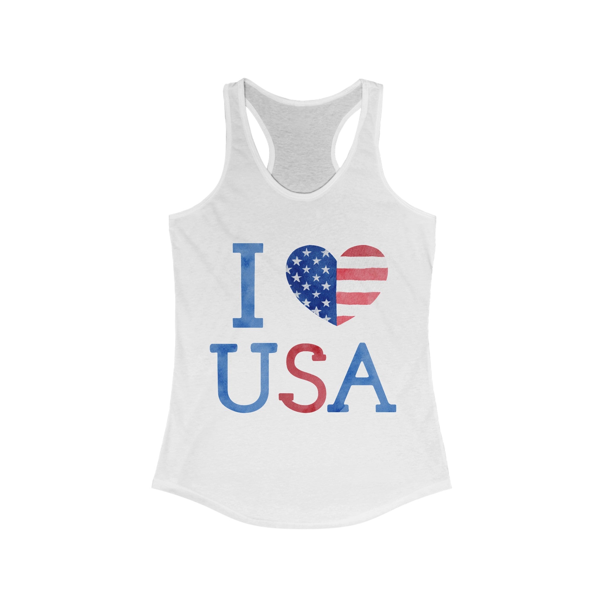 Love USA Women's Racerback Tank