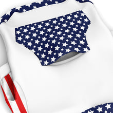 Load image into Gallery viewer, Stars and Stripes Fashion Dog Zip-Up Hoodie
