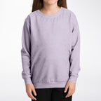 Purple Speckled Fashion Kids/Youth Sweatshirt
