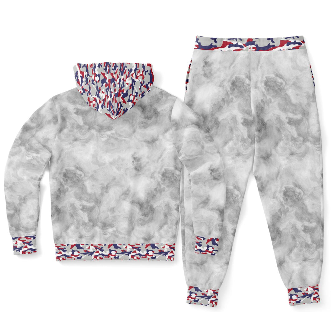 Patriotic Camo Ladies Zip hoodie & Jogger