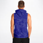 Red, White and Blue Star Blue Drop Armhole Hoodie