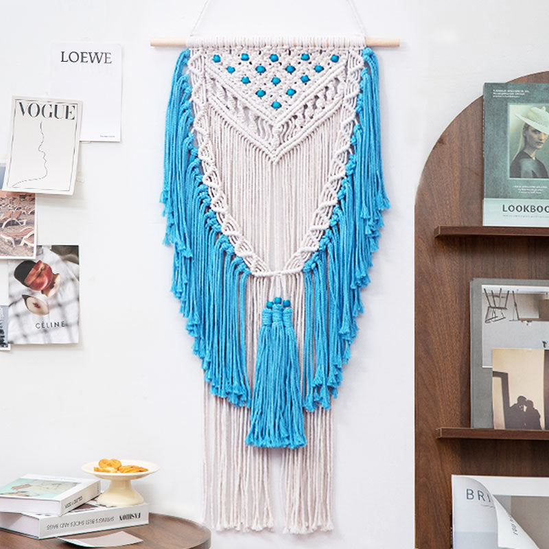 Woven Cotton Rope Tapestry