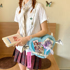 Heart-shaped Crossbody Bag for Women