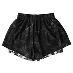 Pile of Skulls black Women's 2-in-1 Shorts