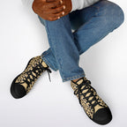 Cheetah Print High Top Shoes