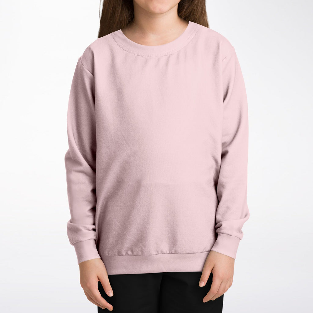 Pale Pink Kids/Youth Sweatshirt