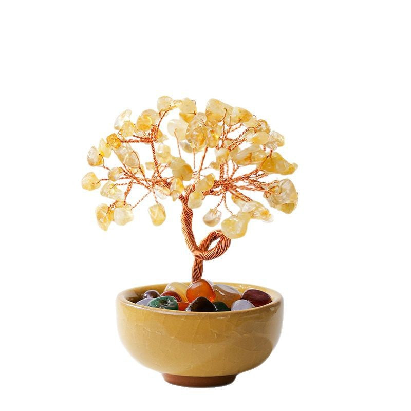 Green Tabletop Ornament Tree