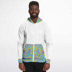 Mens Easter Camo Fashion Zip-Up Hoodie