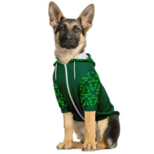 Load image into Gallery viewer, Green Tree Athletic Dog Zip-Up Hoodie
