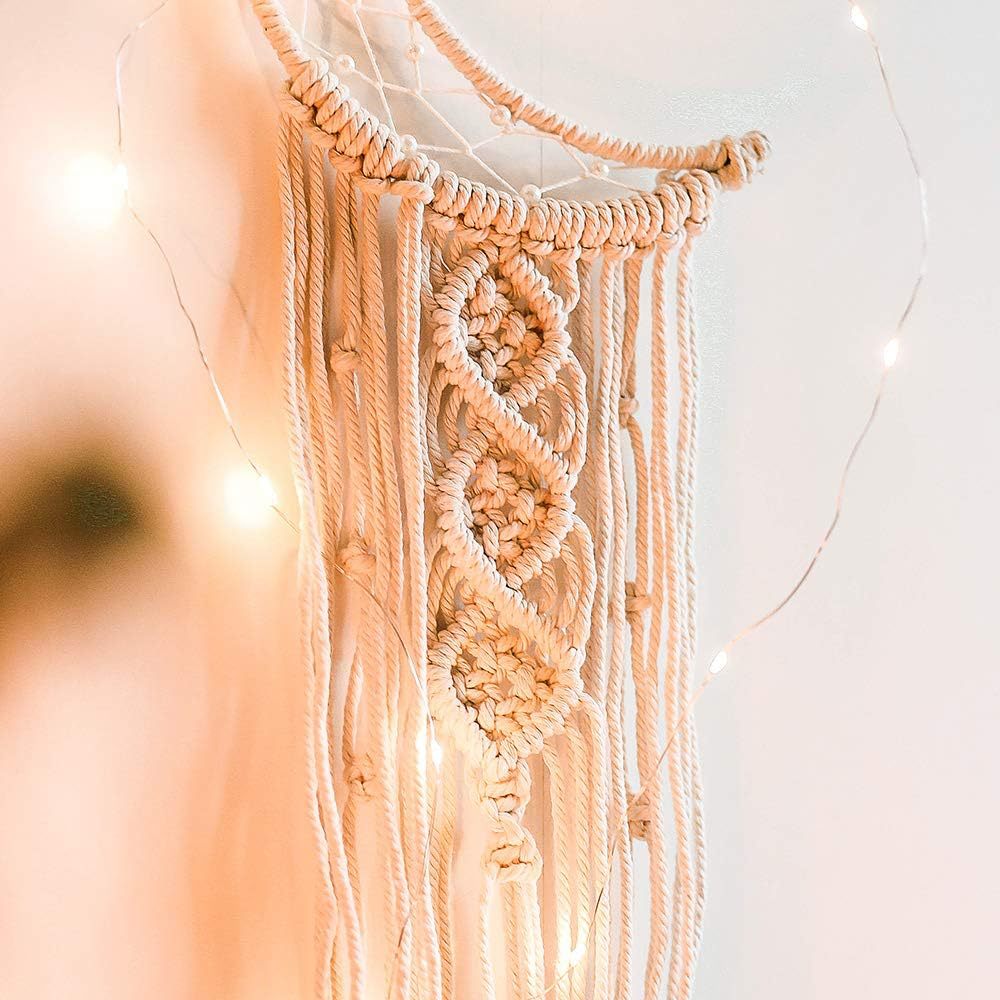 Woven Cotton Rope Tapestry