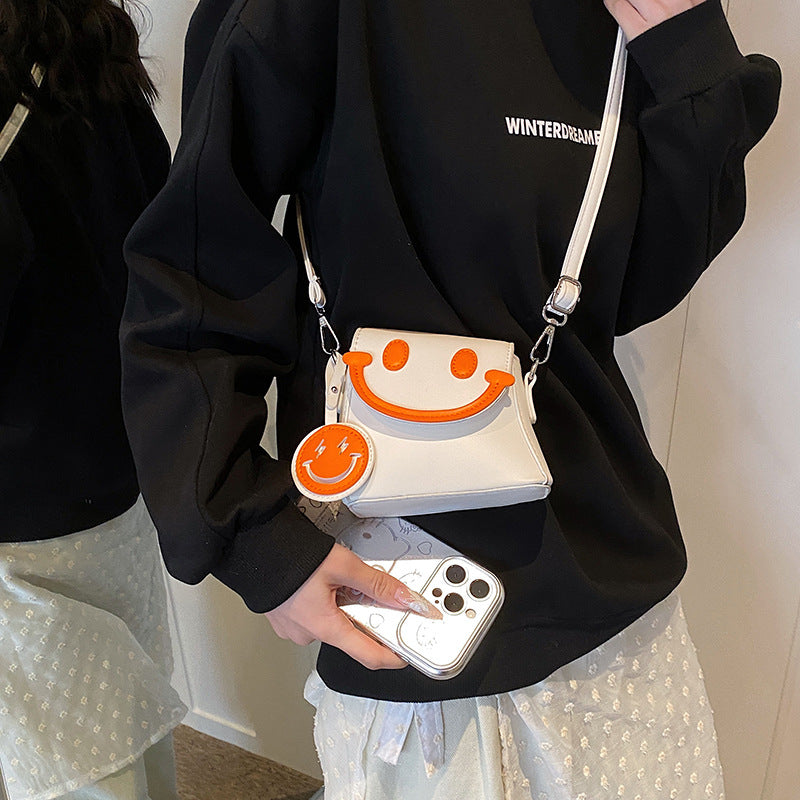 Mini Smiley Crossbody Bag