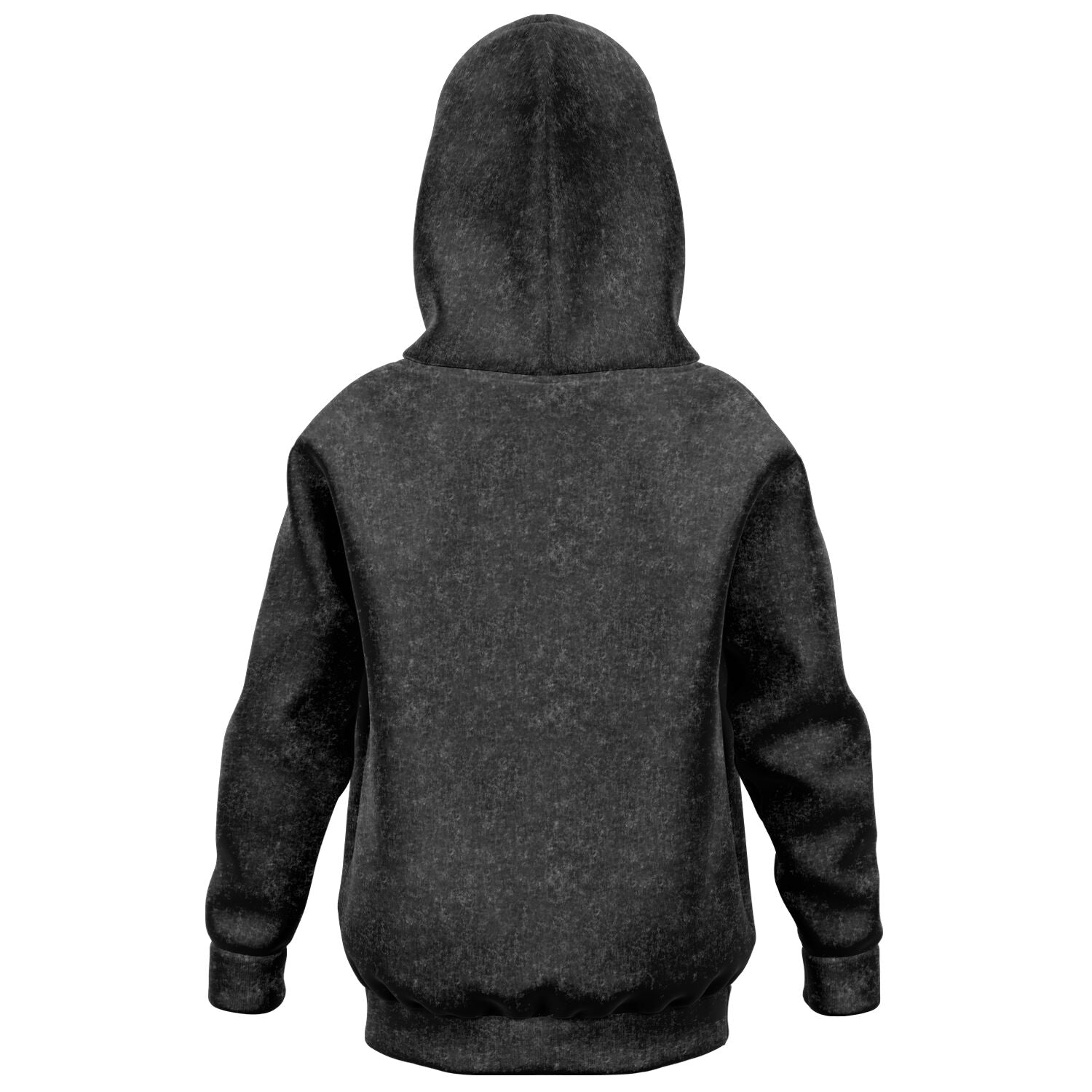 America Black Acid Wash Kids Hoodie
