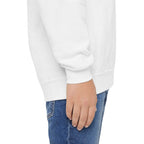 Black Cat Embroidered Youth Crewneck Sweatshirt