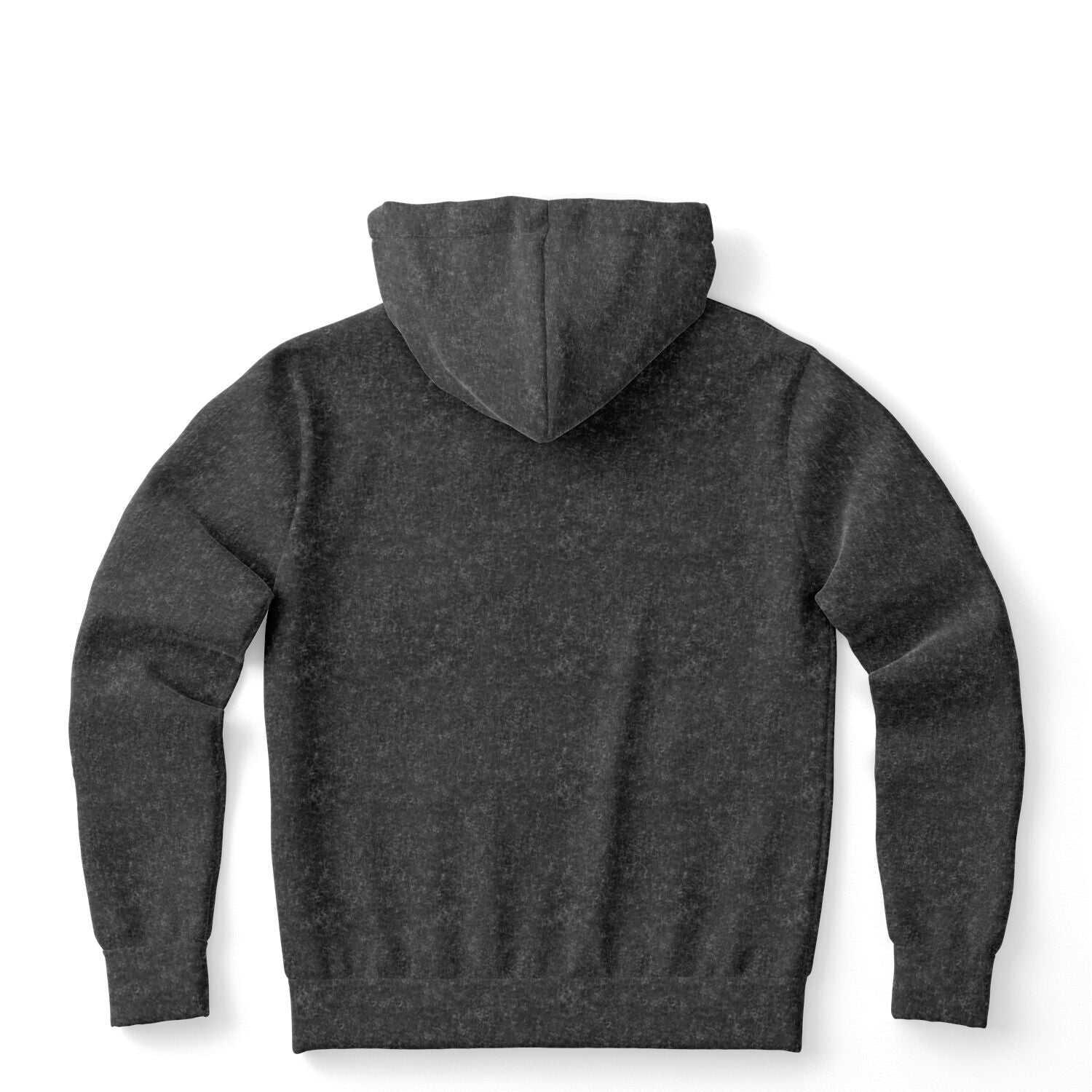Ladies America Black Acid Wash Hoodie
