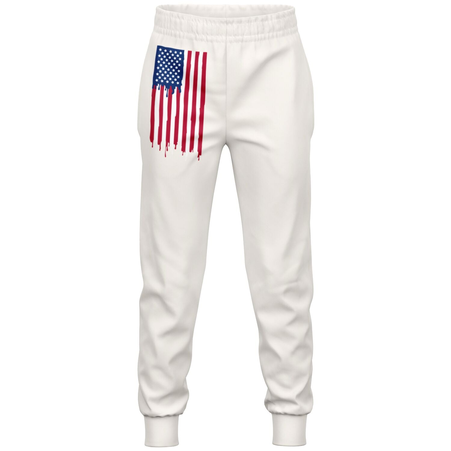 American Flag Drip Kids/Youth Joggers