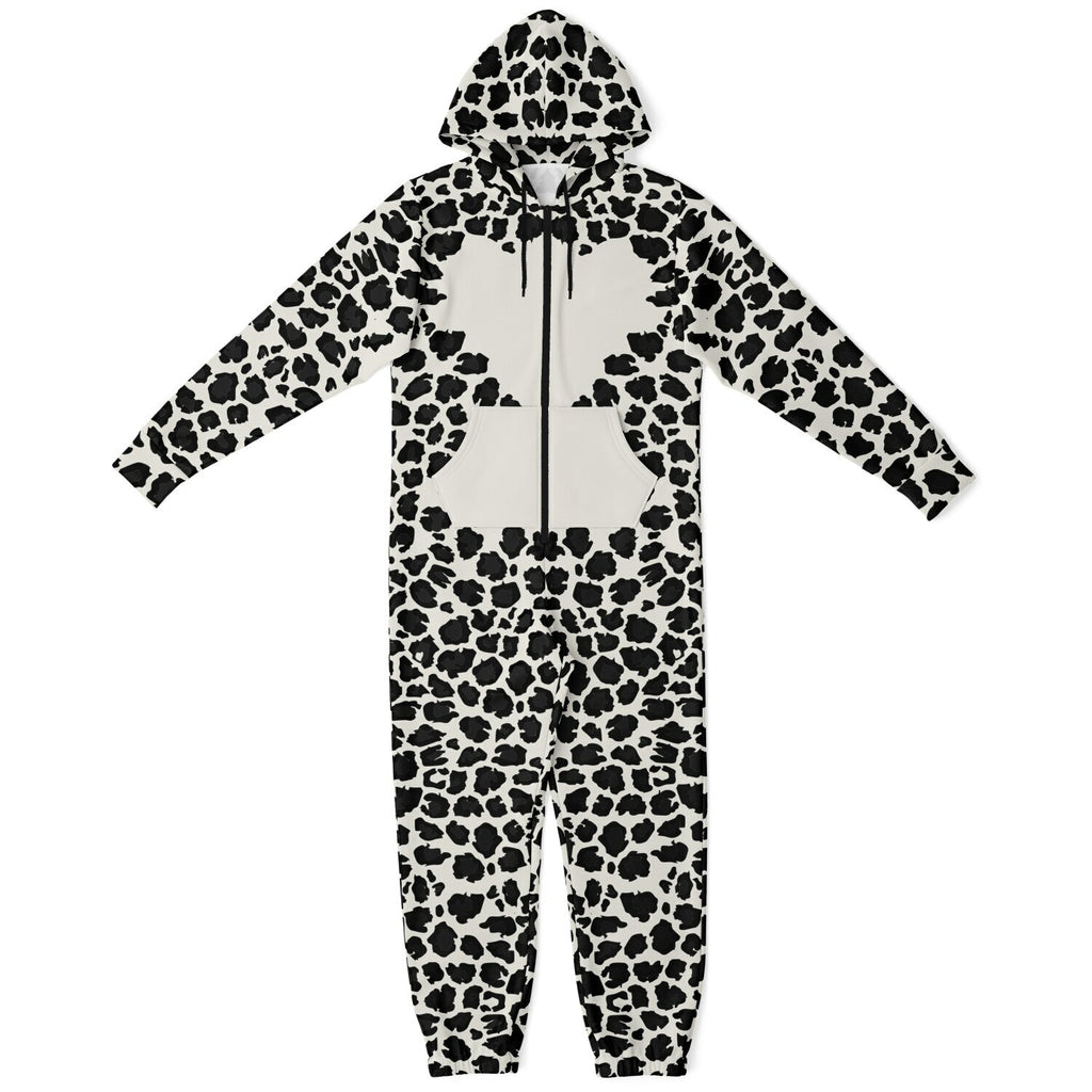 Ladies Snow Leopard Jumpsuit