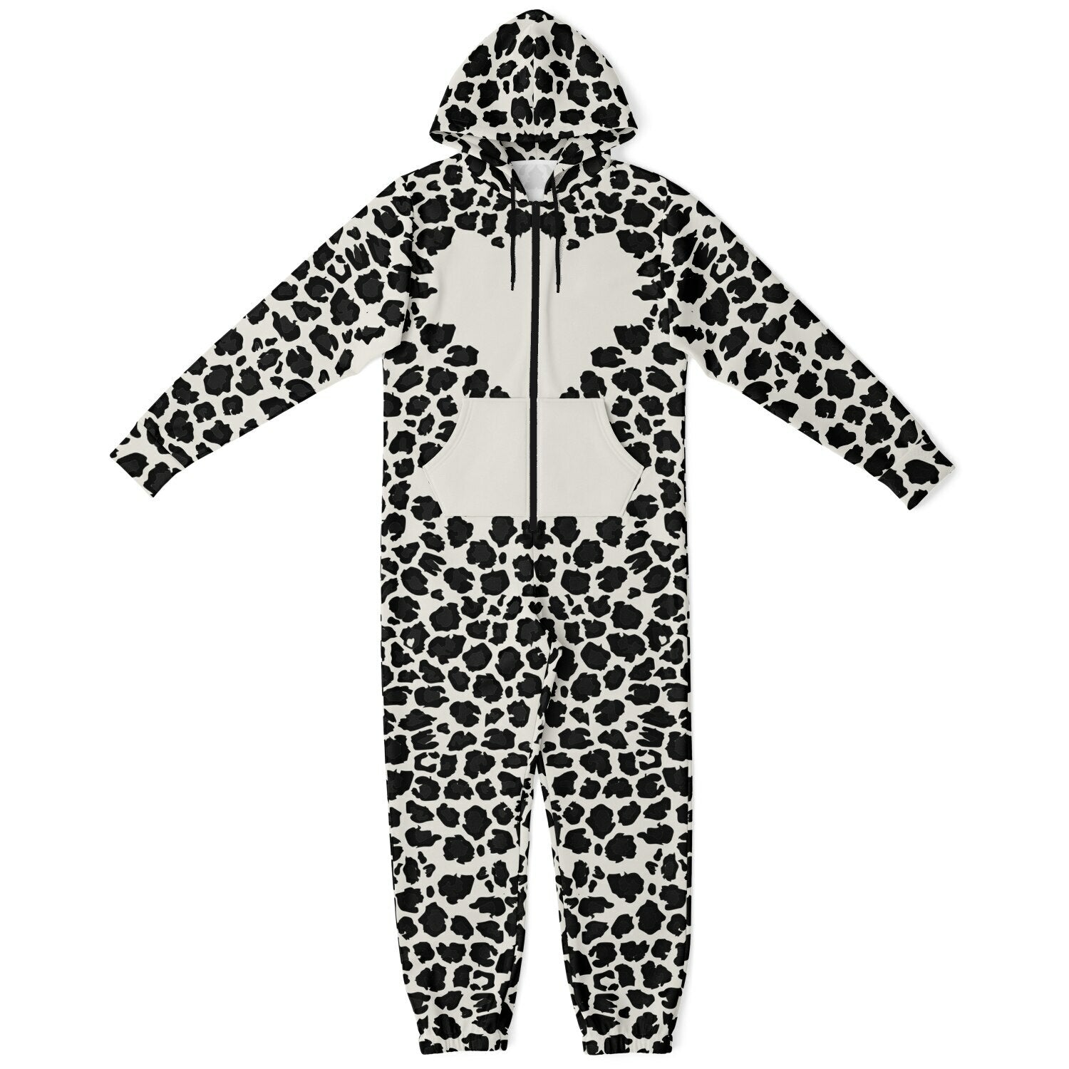 Ladies Snow Leopard Jumpsuit