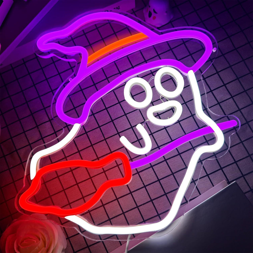 Halloween Themed Neon Colored LED Lights