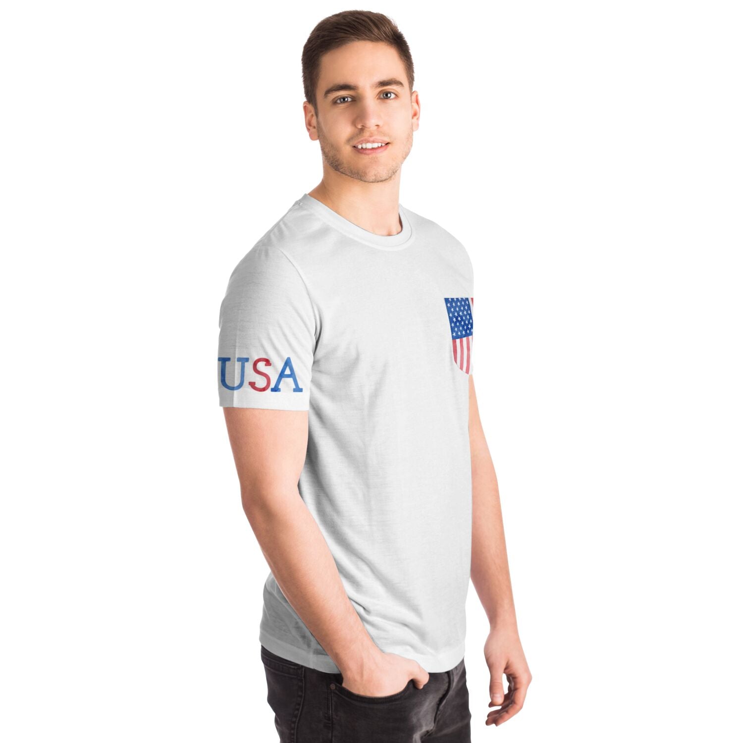 Men's USA Pocket T-shirt