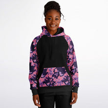 Load image into Gallery viewer, Unisex Raglan Skull Camo Hoodie
