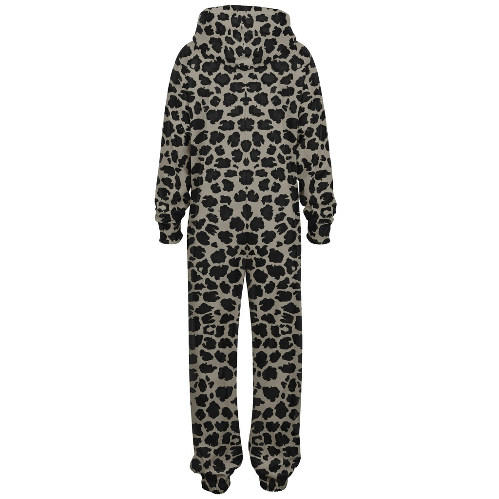 Snow Leopard Mens Jumpsuit