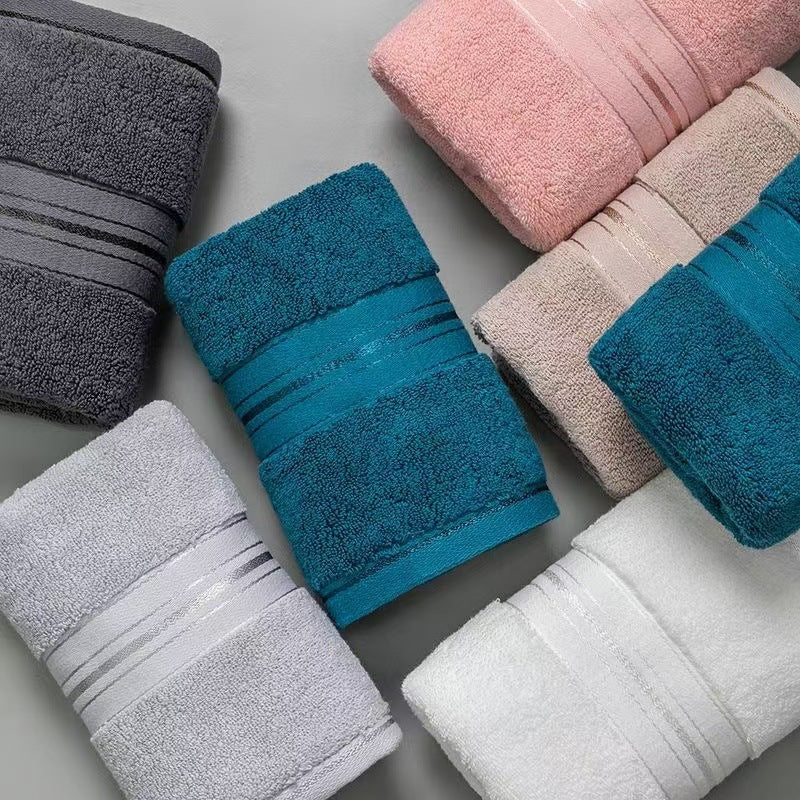 Pure Cotton Bath Towel Set