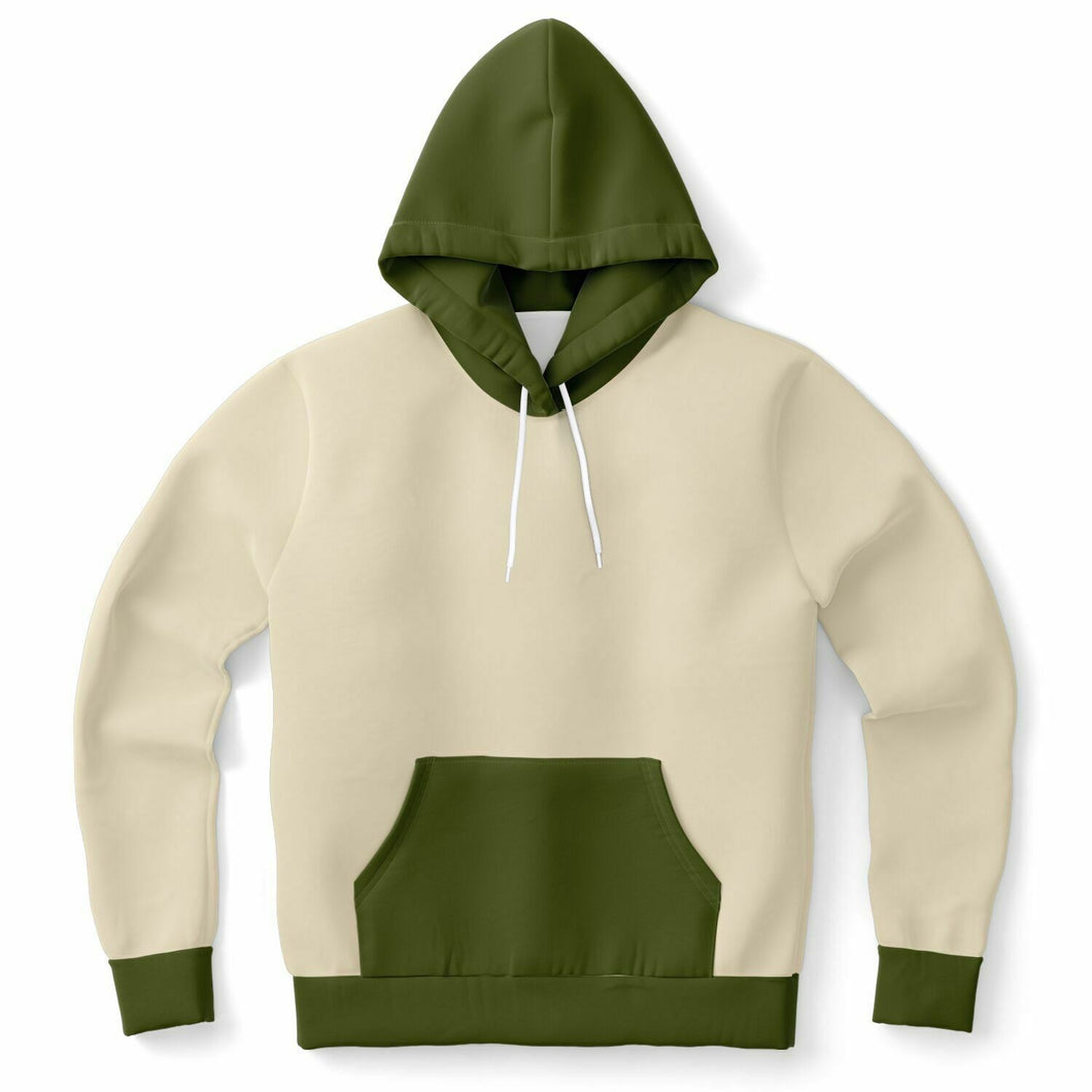 Military Peach Pull Over Hoodie