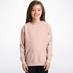 Millennial Pink Fashion Kids/Youth Sweatshirt
