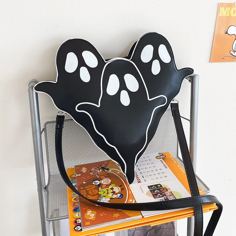 Halloween Ghost Cartoon Crossbody Shoulder Bag