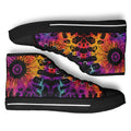 Tie Dye Eye Urban Peak High Top Shoes