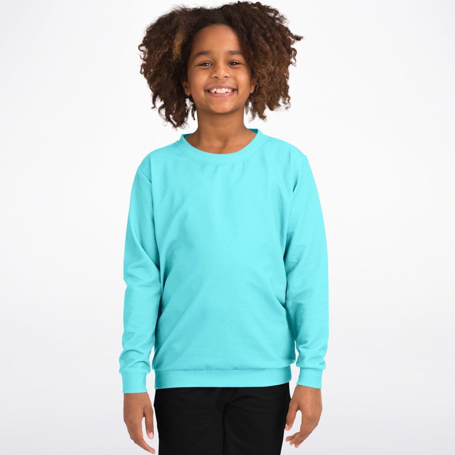 Electric Blue Fashion Kids/Youth Sweatshirt