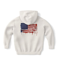 Load image into Gallery viewer, Splatter Flag Kids Hoodie
