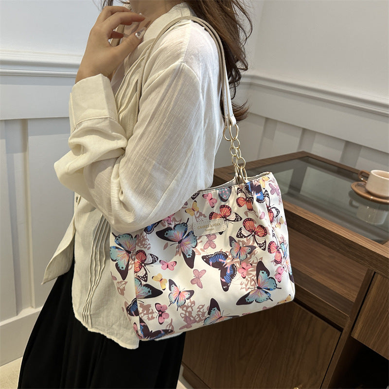 Butterfly Canvas Tote Bag
